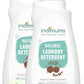 Indimums Baby Detergent Liquid 1 Litre (2X500Ml) | Reetha, Not Sls | Zero Chemical Residue On BabyS Skin | AntiBacterial | Bes