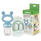 Haakaa Freeze-N-Feed Mini Combo - Baby Feeder - Silicone Nibble Tray - Breastmilk Popsicle Mold - Ideal For Self-Feeding & Teeth