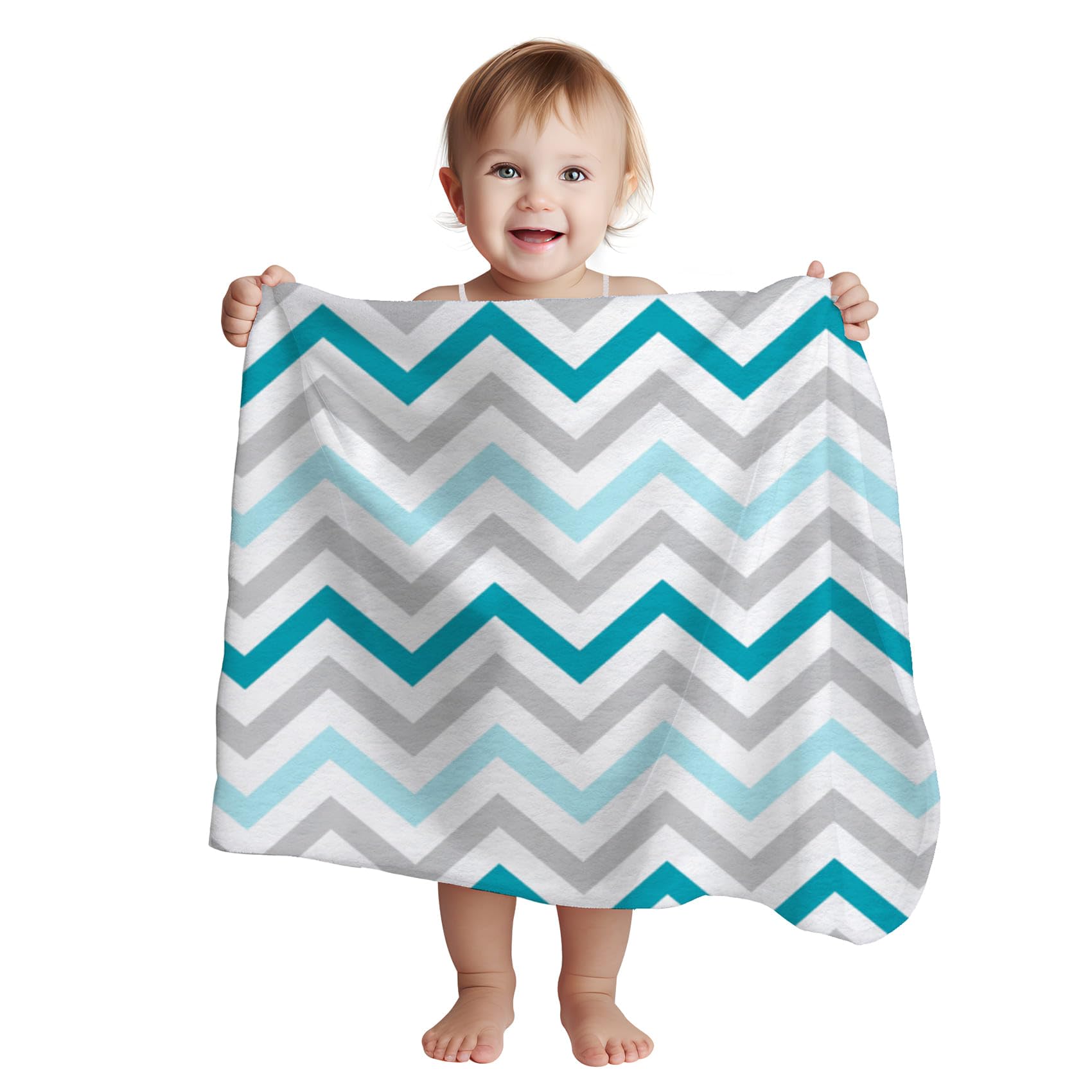 1St Step All Season Baby Blanket (Zig Zag, 70 X 100 Cms)