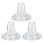 Sippy Cup Nipples For Mam Baby Bottles, Soft 100% Silicone Sippy Spout Nipples, 6M+, Variable Flow, 3 Count