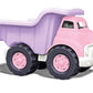 Green Toys Dump Truck in Pink Color - BPA Free, Phthalates Free Play Toys for Improving Gross Motor, Fine Motor Skills. Play Veh
