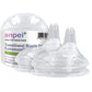 Soft Spout Sippy Cup Bottle Nipples for Comotomo Baby Bottle, 2 Pack | Fits 5 Ounce and 8 Ounce Bottles | Transition Nipples Con