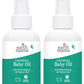 Earth Mama Calendula Baby Oil | Massage Oil For Newborn Skin Care, Dry Skin & Scalp Moisturizer, Fragrance Free, 4-Fluid Ounce (
