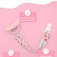 Alvababy Pacifier Clips 8 Packs Binky Paci Clip Holder Leashes For Newborn Baby Boys Girls Fits Baby Teethers Flower Fluit 8Dp14