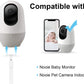 Baby Monitor Mount Compatible With Nooie Baby Monitor,Nooie Pet Camera Indoor Baby Monitor Camera 15.7 Inches Flexible Long Goos