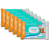 Aquation Baby XL Scrubby Wipes - Extra Large 12.5x7.5    Scrubbing Dot Textured Wipes with Vitamin E - Hypoallergenic, Dermatolo