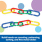 Learning Resources Link N Learn Links - 500 Pieces, Ages 3+, Preschool Learning Supplies, Toddler Learning Toys, Back to Schoo