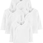Carters Baby Boys 4-Pack Cotton Kimono Tees (Nb), White