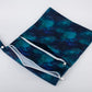 Medium Wet Dry Bag Baby Cloth Diaper Nappy Insert Bag Reusable Washable (Whales Stars)