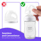 Baby Bottle Lids Compatible With Philips Avent Baby Bottles, Soft & Safe Bottle Caps For Avent Glass & Natural Bottles, 6 Count