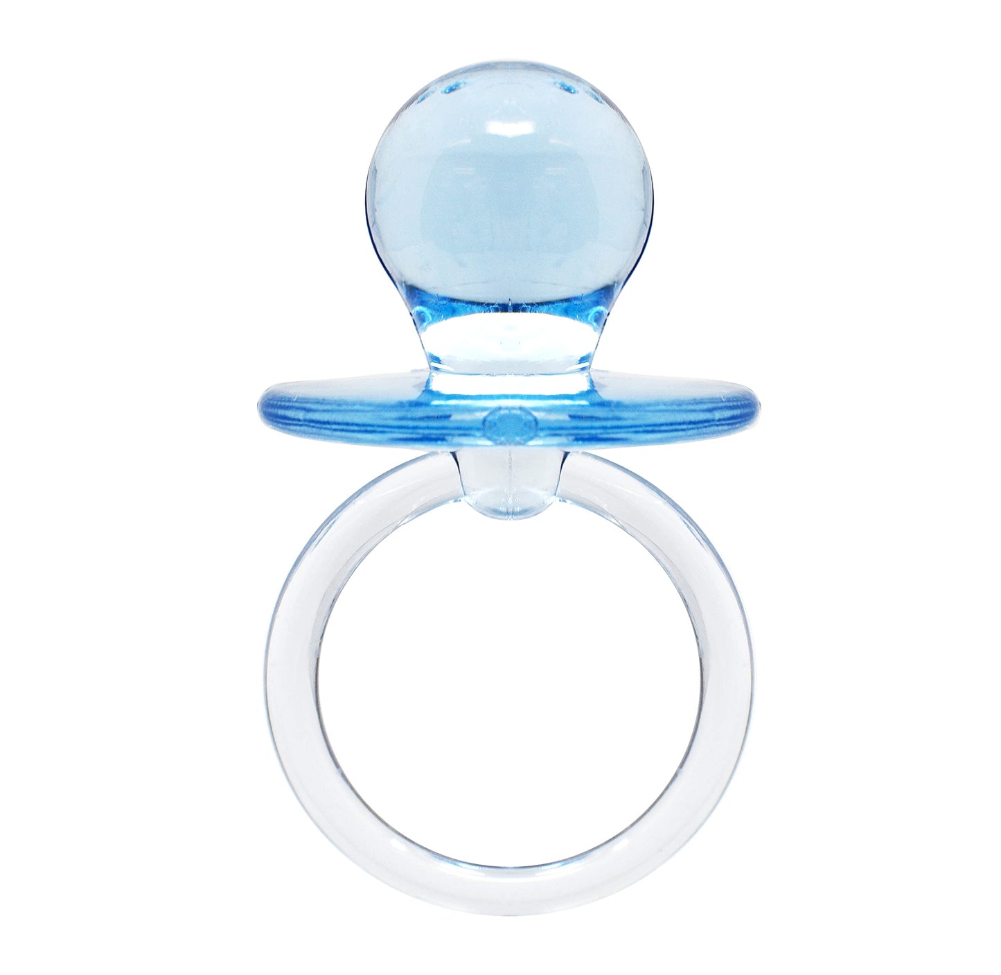 Baby Pacifier 2.5' Baby Shower Favors Decoration (Blue, 36 Count)