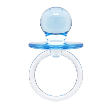 Baby Pacifier 2.5' Baby Shower Favors Decoration (Blue, 36 Count)