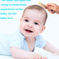 Baby Hair Brush &Silicone Baby Cradle Cap Brush Set, For Newborns & Toddlers-Natural Soft Goat Bristles-Ideal For Cradle Cap-Per