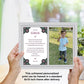 Sweet Gift For Gaga From Grandchild For Grandparents Day, Christmas Or Birthday, Personalized 8X10 Inch Custom Print