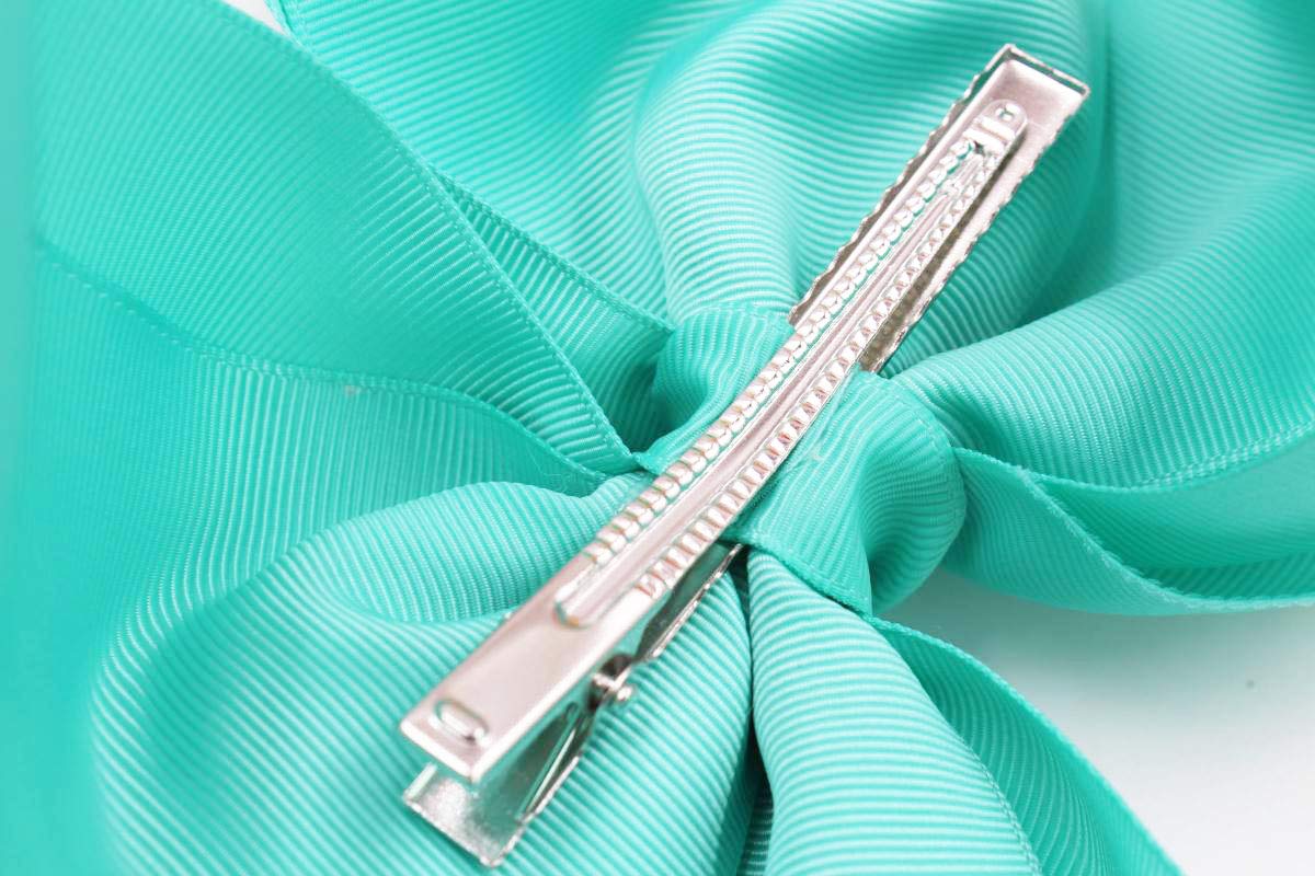 Ded 20 Pcs 8' Hair Bows Clips Boutique Grosgrain Ribbon Big Large Bows Alligator Hair Accessories For Baby Girls Teens Kids