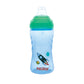 Nuby No Spill Printed Thirsty Kids No-Spill Sip-It Sport Cup With Soft Spout And Lid - 12Oz / 360 Ml, 12+ Months, Single Pack Of