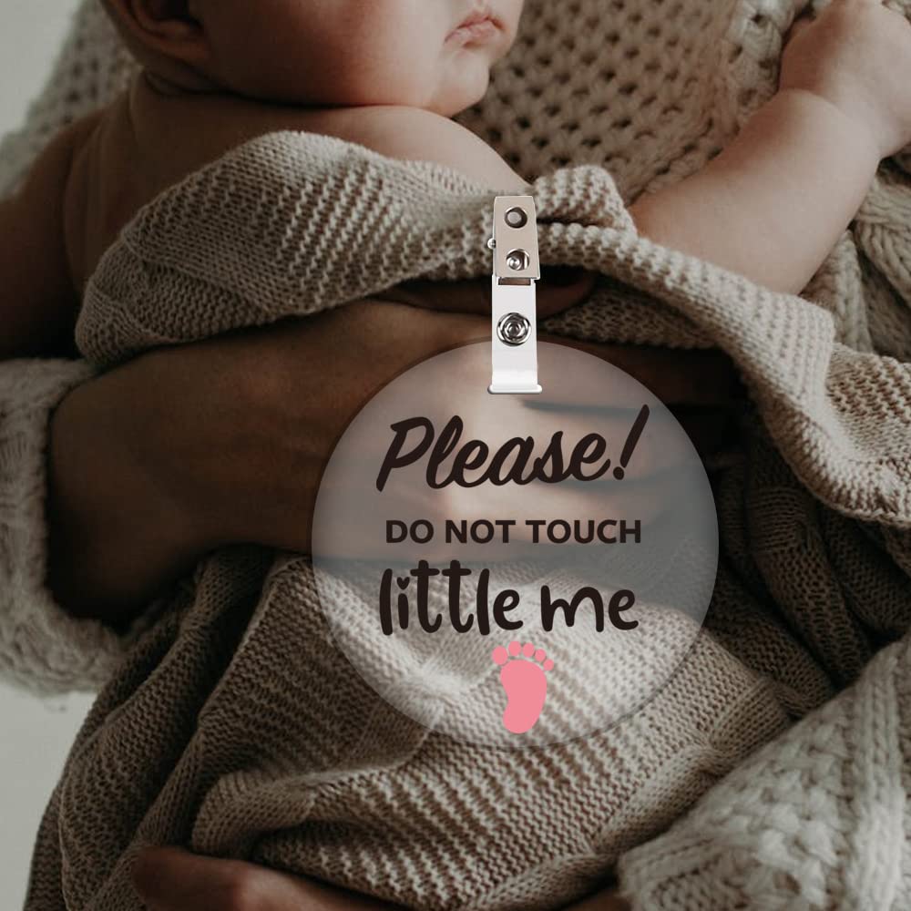 Funny Do Not Touch Baby Signs, Cute Baby Car Seat Sign For Newborn Baby, Baby Girl, Baby Boy, Pregnancy Gift For New Mom, Parent
