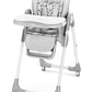 Babilous Foldable High Chair with Soft Cushion, High Chairs for Babies and Toddlers, Height Adjustable Feeding Chair, Adjustable