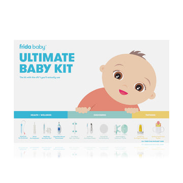Frida Baby Ultimate Baby Kit | The Complete Baby Health & Wellness, Grooming, And Teething Kit