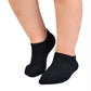 Jormatt 6 Pairs Toddler Little Girls Boys No Show Socks Thin Cotton Soft Anti Slip Low Cut Socks Breathable With Grips, Black S