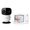Panasonic Baby Monitor With Camera And Audio, 3.5    Color Video, Extra Long Range, Secure Connection, 2-Way Talk, Soothing Soun