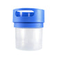 Munchie Mug Spill Proof Snack Cup Blue, 16 Ounce Jar, Made In The Usa