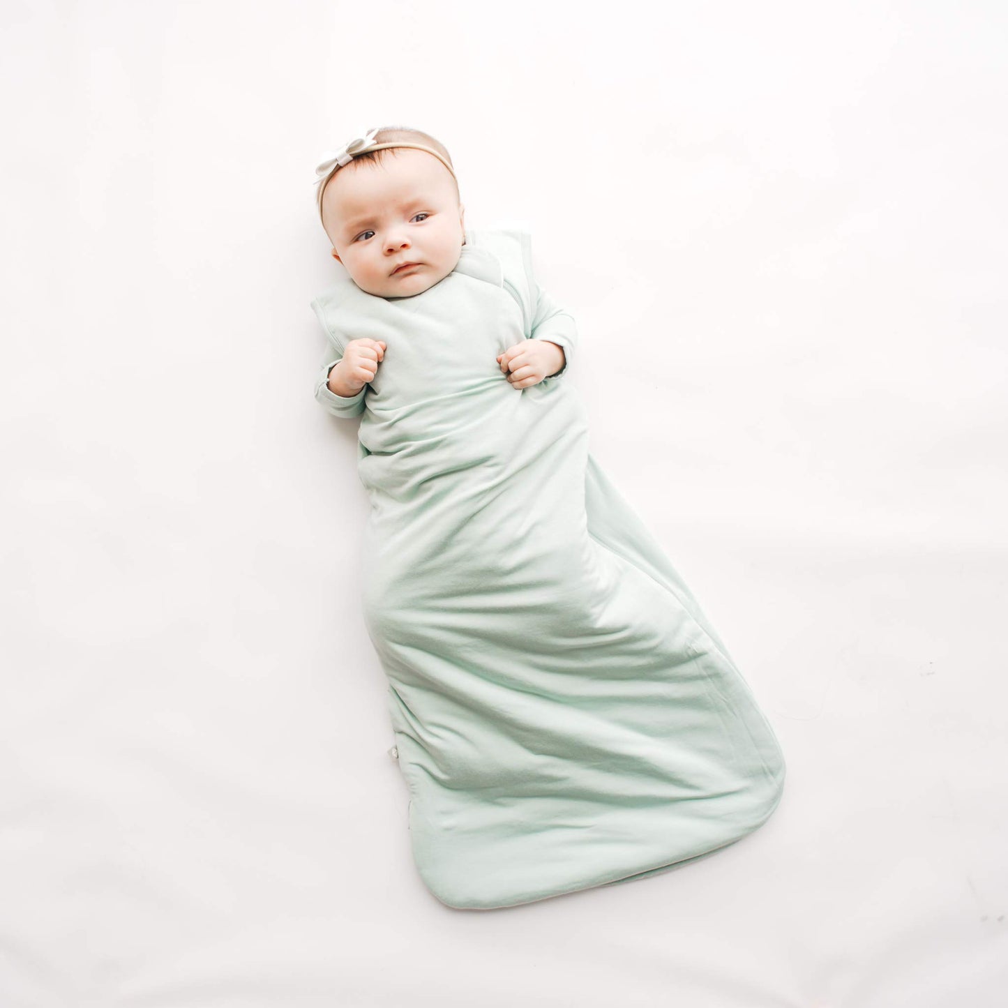KYTE BABY Unisex Rayon made from Bamboo Sleep Bag for Babies and Toddlers, 2.5 Tog (Sage, Small)