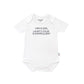 Little Fishkopp Organic Cotton Short Sleeve Graphic Baby Bodysuit | Girl | 0-3 Months