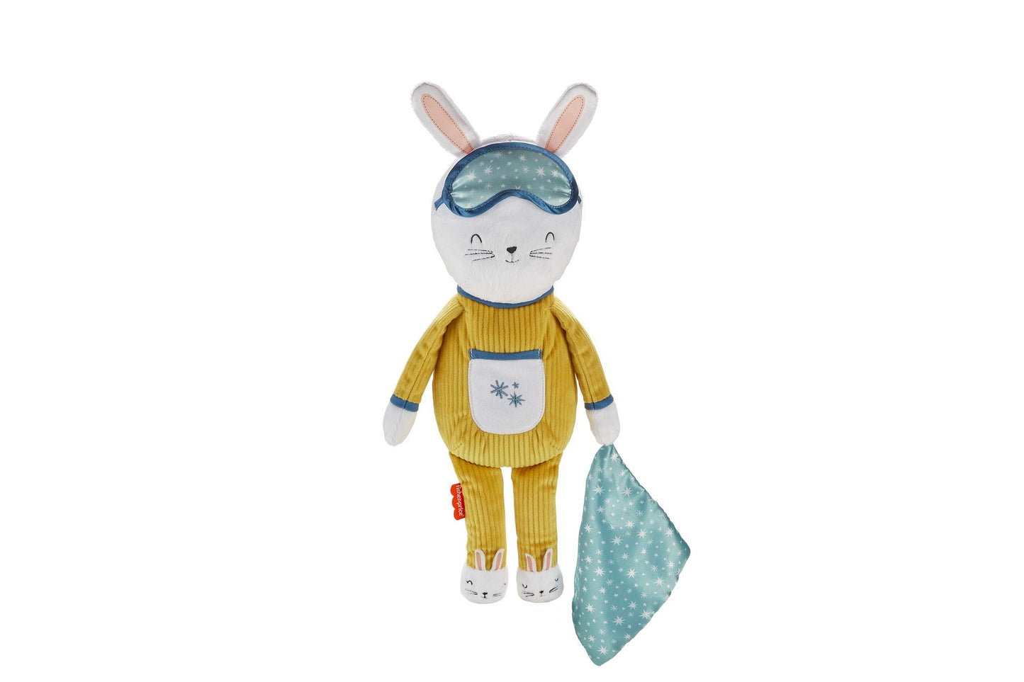 Fisher-Price Sound Machine Hoppy Dreams Soother & Sleep Trainer Plush Musical Toy with Lights & Sounds for Toddlers
