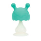 Nuby Super Soft Silicone Teether with Suction Base - Visually Stimulating and Easy to Grasp Toy for Baby Teething Relief - 3+ Mo