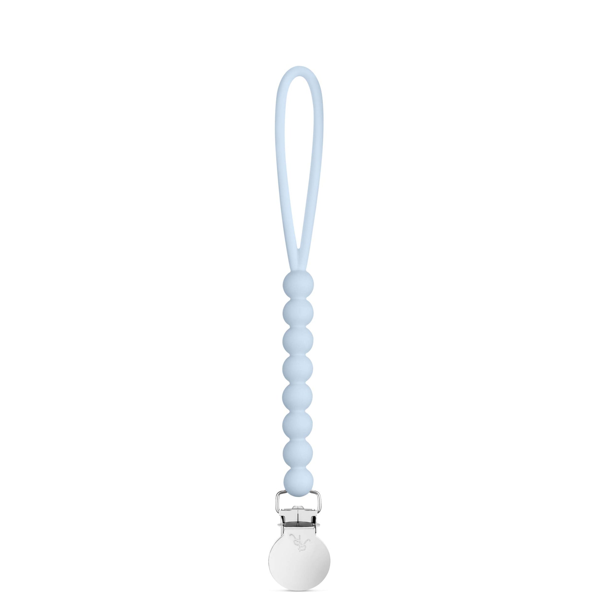 Ryan & Rose Cutie Clip Judy - Pacifier Clip Holder Silicone (Judy, Blue)