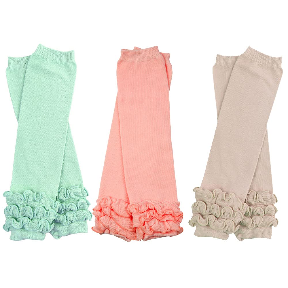 Judanzy 3 Pack Bundle Of Assorted Leg Warmers For Baby & Toddler Boy Or Girl (One Size (12 Pounds To 10 Years), #1)