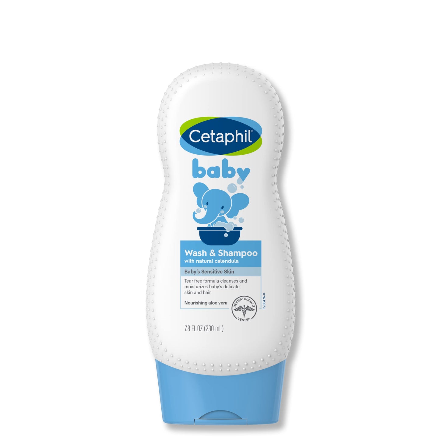 Cetaphil Baby Wash & Shampoo with Organic Calendula |Tear Free | Paraben, Colorant and Mineral Oil Free | 7.8 Fl. Oz