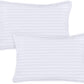 Utopia Bedding Toddler Pillow (White, 2 Pack), 14X19 Small Pillow For Kids, Soft And Breathable Cotton Blend Shell, Polyester Fi