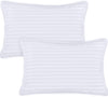 Utopia Bedding Toddler Pillow (White, 2 Pack), 14X19 Small Pillow For Kids, Soft And Breathable Cotton Blend Shell, Polyester Fi