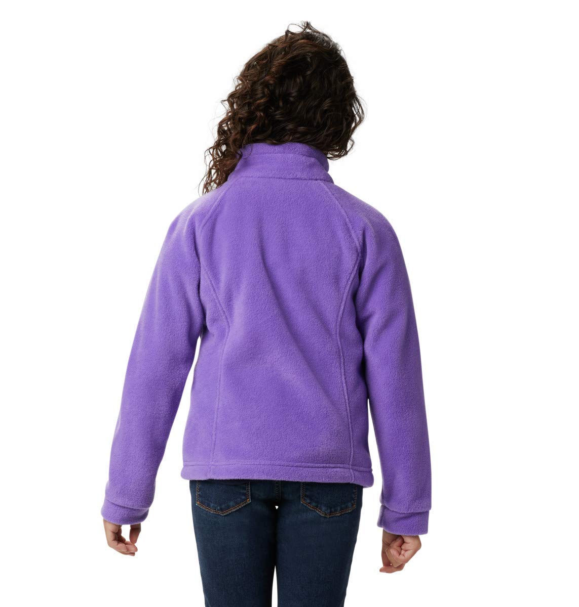 Columbia Unisex-Baby Benton Springs Fleece Jacket, Grape Gum, 6-12 Months