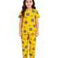 ANTHRILO Summer POP IT Yellow Girls Short Sleeve Pyjama Set  Yellow