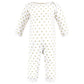 Hudson Baby Unisex Baby Cotton Coveralls, Girl-Mommy, 6-9 Months