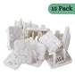 Bates- Outlet Covers Baby Proofing, 15 Pack, 2 Prongs, Plug Covers Baby Proofing, Baby Proof Outlet Covers, Child Proof Outlet C