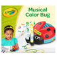 Crayola Musical Color Bug, Toddler Sensory Toy, Ladybug Toy for Kids, Arts & Crafts, Gifts for Toddlers, Ages 2, 3, 4
