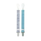 Nuby Pacifinder Baby Pacifier Clip - (2-Pack) - Pacifier Holder Clip With Convenient Hook Loop - Green Dots And Gray Arrows
