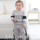 Menglang Toddler Boy Clothes Long Sleeve Pullover Sweatshirt Top Jogger Pant Set 2 Piece Outfit 2T 3T Boy Clothes