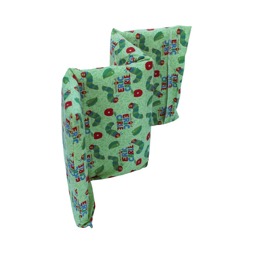 Kindermat + Eric Carle Kinderbundle - The Very Hungry Caterpillar - Full Nap Mat & Washable Cover, Special Edition - 47' X 22'