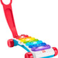 Fisher-Price Baby Learning Toy Giant Light-Up Xylophone, Pull-Along Pretend Musical Instrument for Developmental Play Toddlers A