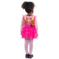 Nickelodeon Paw Patrol Skye Little Girls Cosplay Tulle Costume Dress And Tights 6-6X