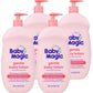 Baby Magic Gentle Baby Lotion | 30 Fl Oz (Pack Of 4) | Vitamins & Aloe | Free Of Parabens, Phthalates, Sulfates And Dyes