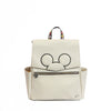 Freshly Picked Convertible Mini Classic Diaper Bag Backpack, Mickey Mania