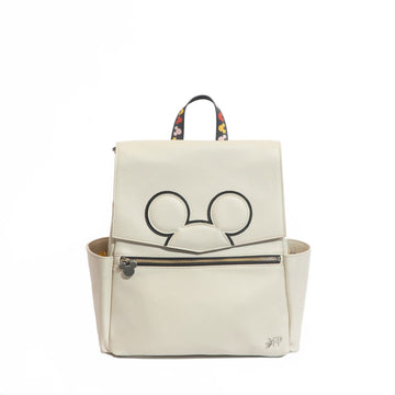 Freshly Picked Convertible Mini Classic Diaper Bag Backpack, Mickey Mania