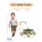Kidpop PULA 2-in-1 Push and Pull-Along Wagon, Baby Push Walker for First Learner from 7 Month to 4 Year, One Year Birthday Gifts