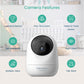 Babysense 2Peek Video Baby Monitor, Wifi Security Camera With Auto Tracking (2Pcs), 3Mp Super Hd, Intelligent Motion & Sound Det